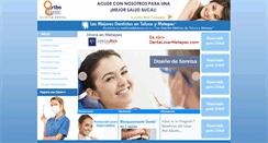 Desktop Screenshot of dentistasdetoluca.com.mx